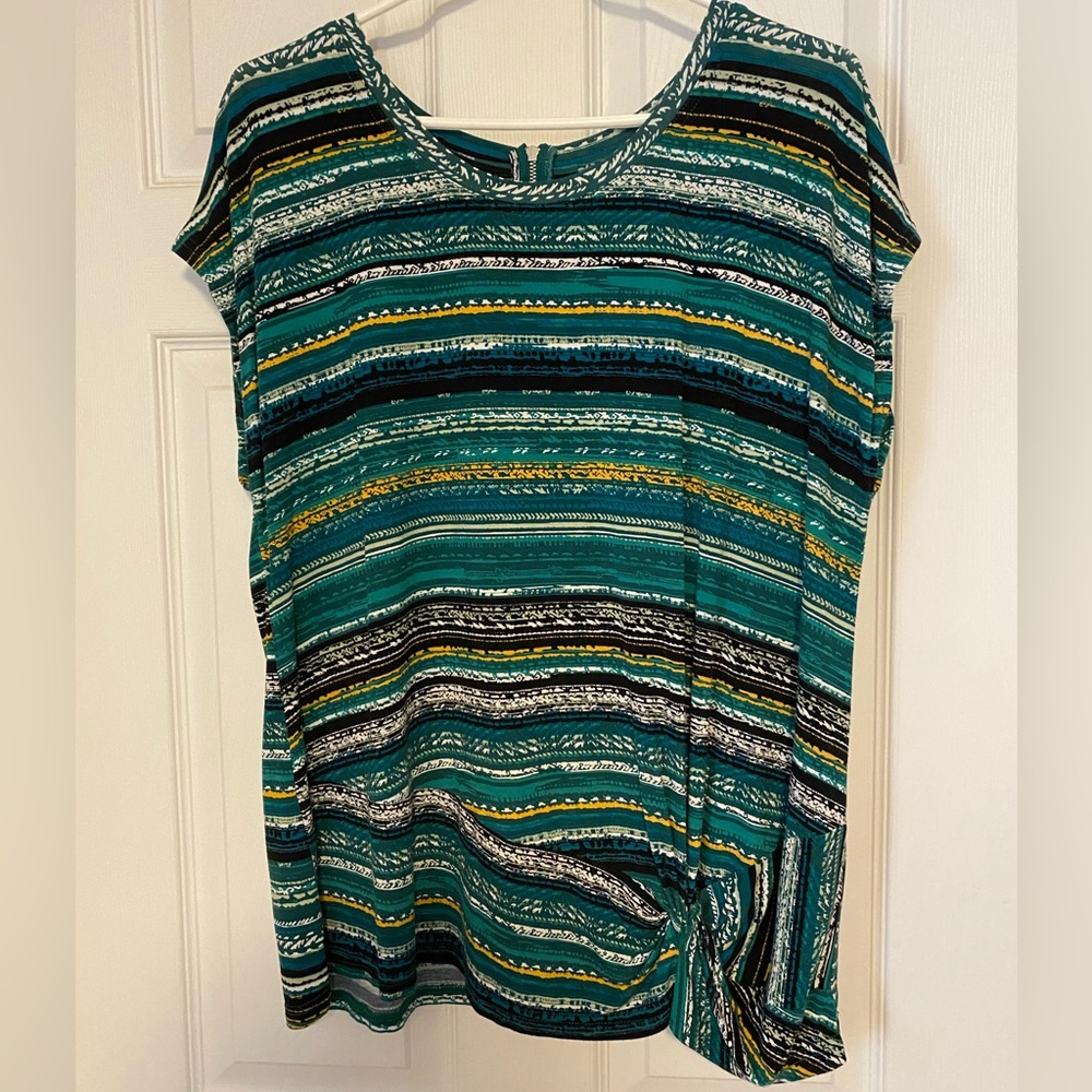 CJ Banks Sleeveless Top